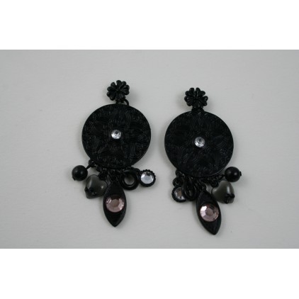 Boucles d'oreilles UNE TOUCHE FLORALE DISCRETE 